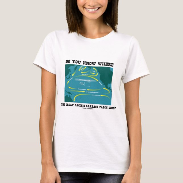 Camiseta Usted sabe dónde miente el gran remiendo pacífico (Anverso)