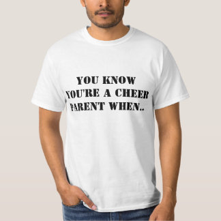 Camiseta USTED SABE que USTED es UN PADRE de la ALEGRÍA