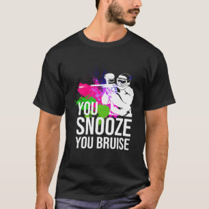 Camiseta Usted se enmascara con la pelota de páintball