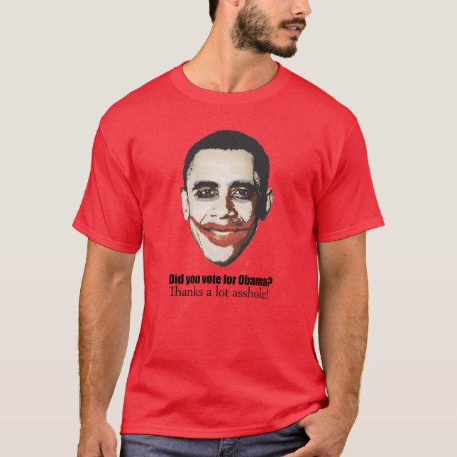 Camiseta Usted votó por Obama (Anverso)
