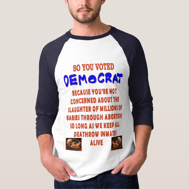 CAMISETA USTED VOTÓ TAN DEMOCTAT (Anverso)