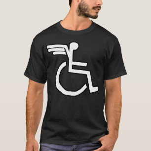 CAMISETA ¡USUARIO DE SILLA DE RUEDAS VOLADOR!