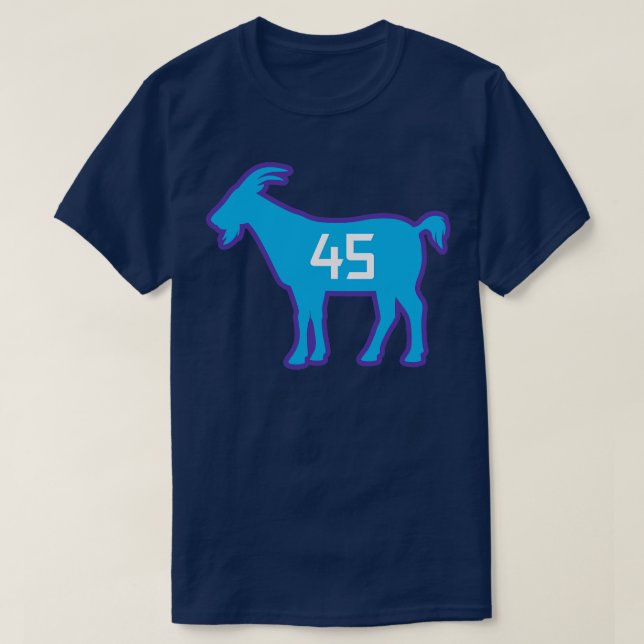 Camiseta UT GOAT 45 púrpura (Diseño del anverso)