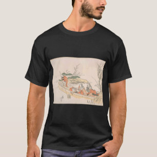 Camiseta Utagawa Hiroshige Kajikazawa en la provincia de Ka