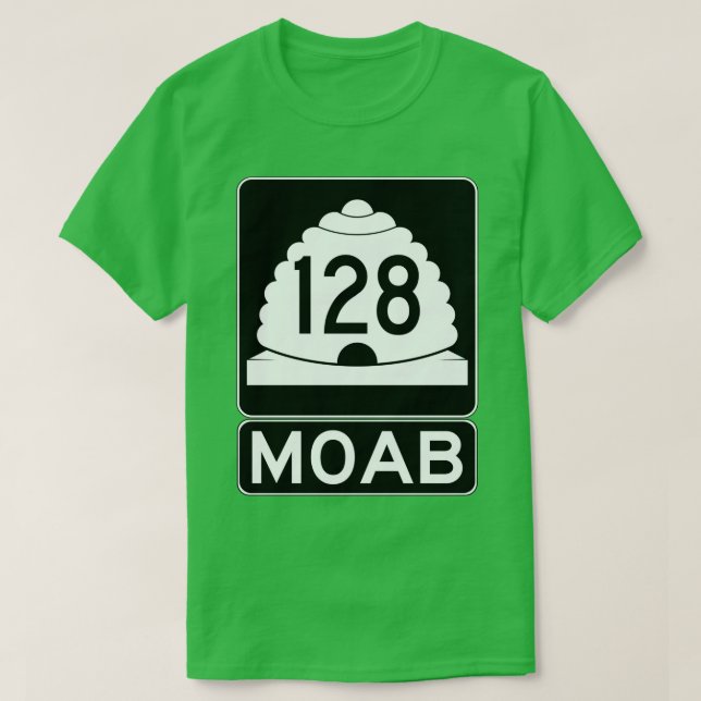 Camiseta Utah 128 Moab SR (Diseño del anverso)