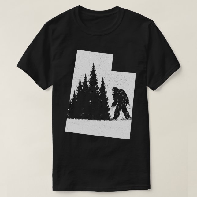 Camiseta Utah Bigfoot (Diseño del anverso)