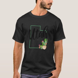 Camiseta Utah Cactus USA America Souvenir