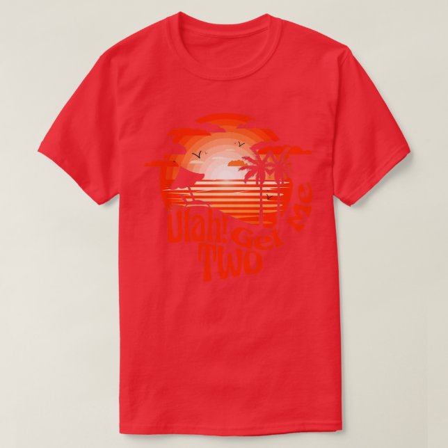 Camiseta Utah Consígueme dos (Diseño del anverso)
