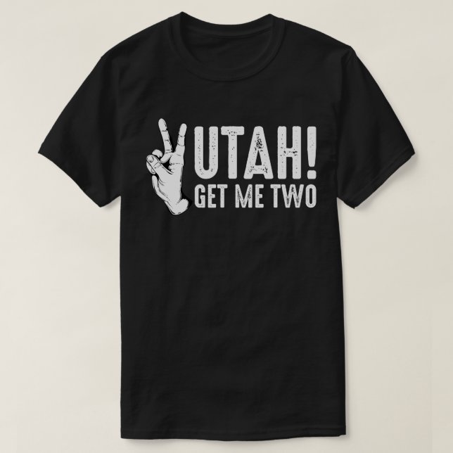 Camiseta Utah Consígueme Dos (Diseño del anverso)
