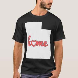 Camiseta Utah es mi hogar el orgullo del estado de EE.UU.