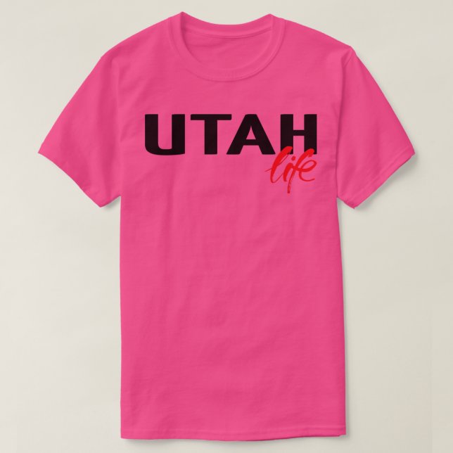 Camiseta Utah Life (Diseño del anverso)