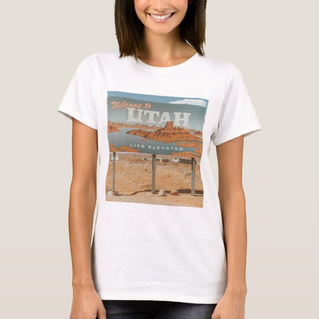 Camiseta Utah Life Elevated (Anverso)