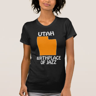 Camiseta Utah - Lugar de nacimiento del Jazz