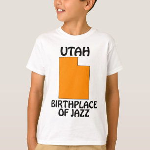 Camiseta Utah - Lugar de nacimiento del Jazz