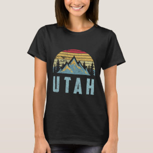 Camiseta Utah - Montañas Retro Vintage Naturaleza 