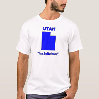 Camiseta Utah - No Solicitando