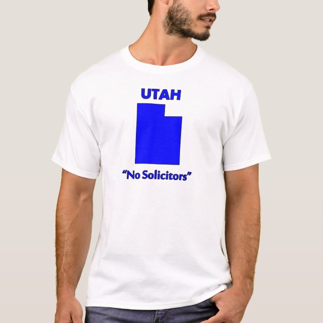 Camiseta Utah - No Solicitando (Anverso)