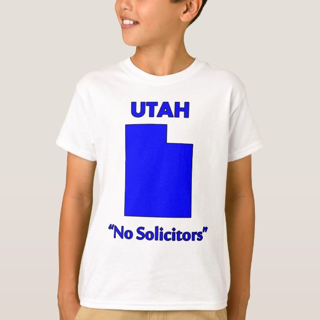 Camiseta Utah - No Solicitudes (Anverso)