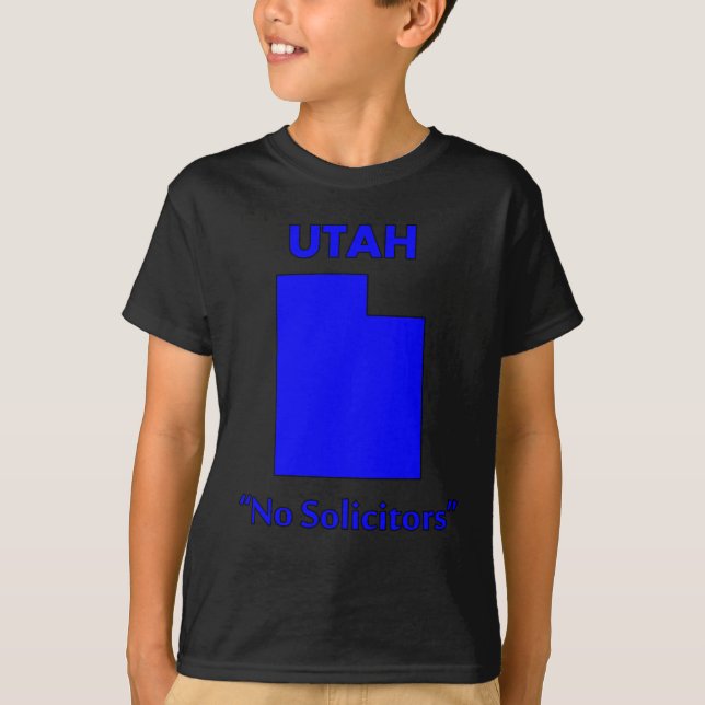 Camiseta Utah - No Solicitudes (Anverso)