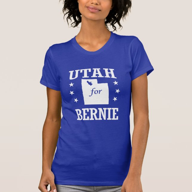 CAMISETA UTAH PARA LAS CHORREADORAS DE BERNIE (Anverso)