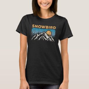 Camiseta Utah Retro Highway Mountain Senderismo Souven