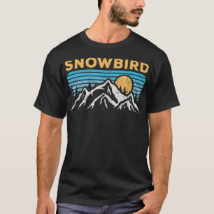 Camiseta Utah Retro Highway Mountain Senderismo Souven