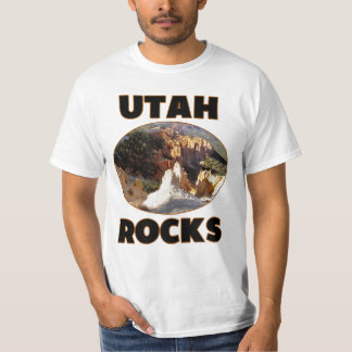 Camiseta utah rock vintage