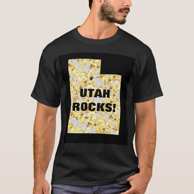CAMISETA ¡UTAH ROCKS! (Anverso)
