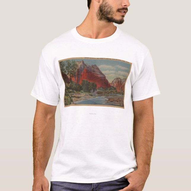 Camiseta Utah - soporte majestuoso y el aterrizaje del (Anverso)