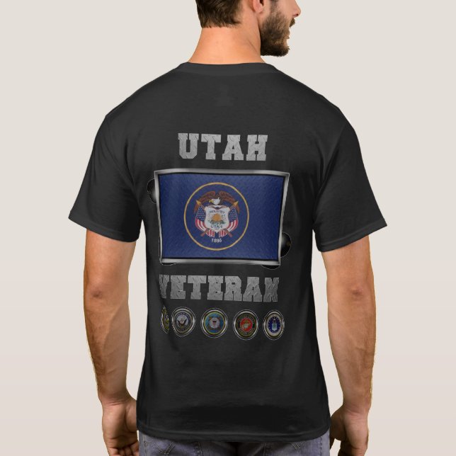 Camiseta Utah Veteran Tshirt (Reverso)