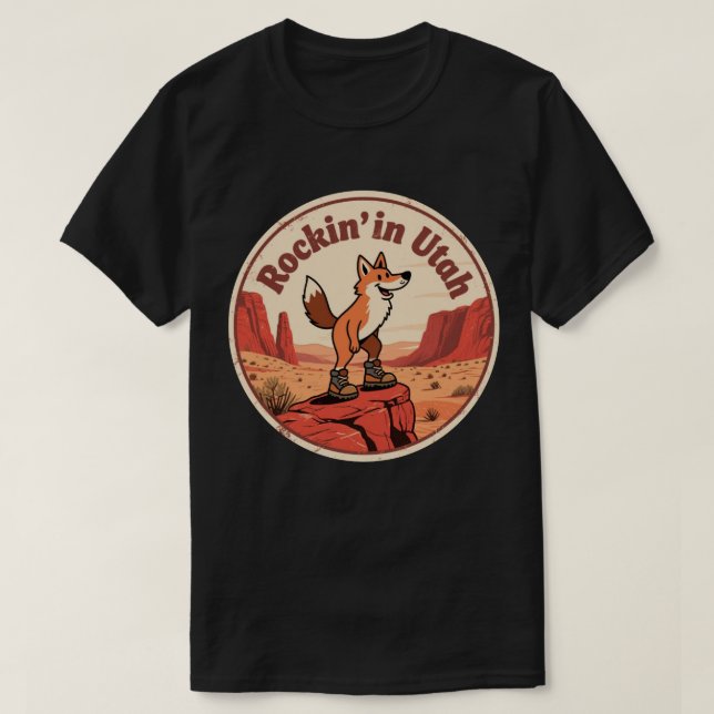 Camiseta Utah's Mighty 5 - Regalo de Parques Nacionales (Diseño del anverso)