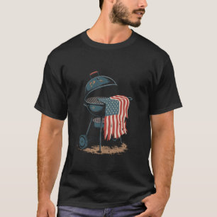 Camiseta Utensilio de parrilla patriótico bandera de EE. UU