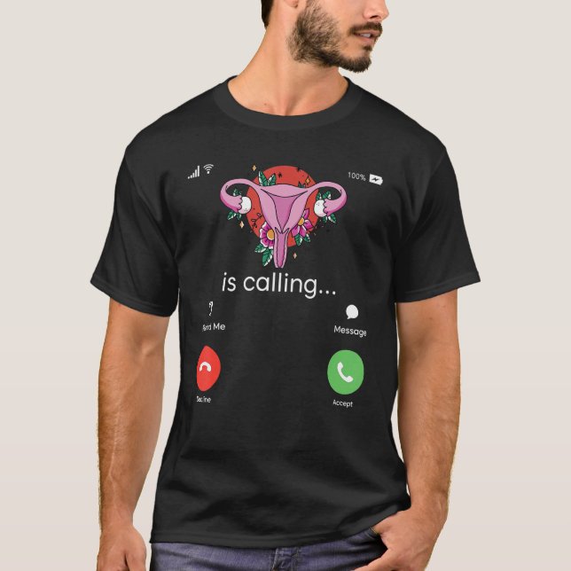 Camiseta Uterus Feminist Womens Rights Reproductive Feminis (Anverso)