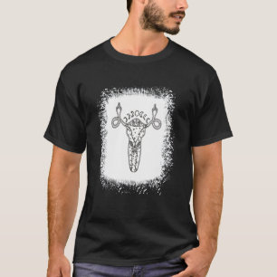 Camiseta Uterus muestra a la mujer de la elección profesion