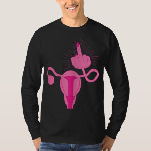 Camiseta Uterus muestra la feminista feminista F