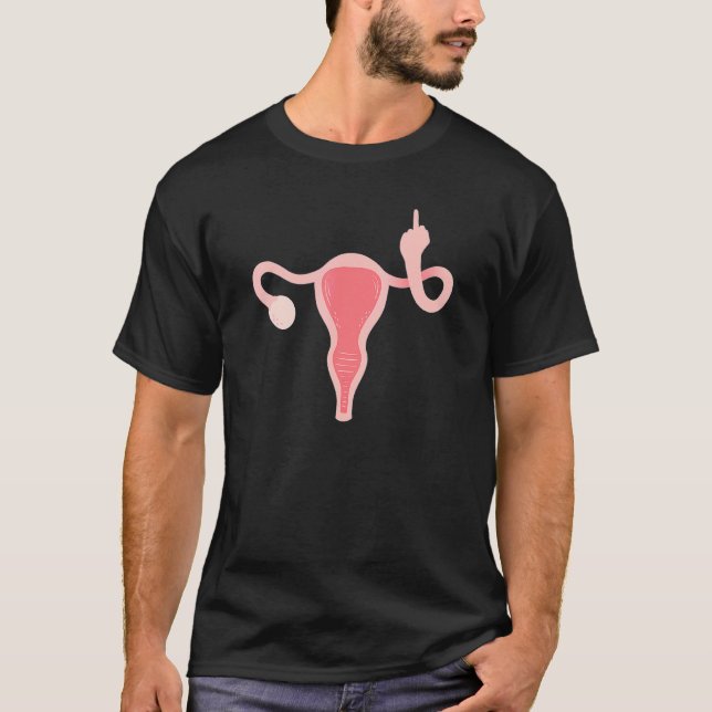 Camiseta Uterus My Body My Choice Pro-Choice Mujeres Femini (Anverso)