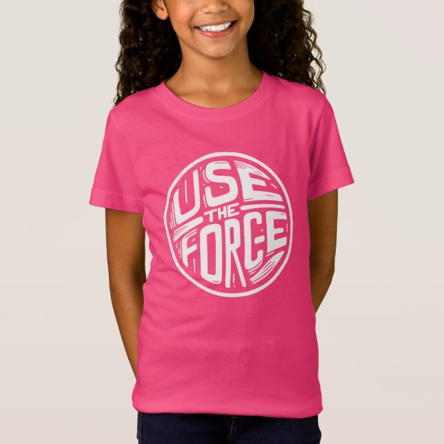 Camiseta Utilizar la fuerza 2 (Anverso)