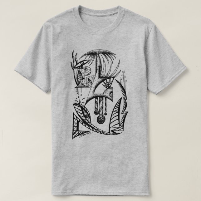 Camiseta Utopia de Darin Jones (Diseño del anverso)