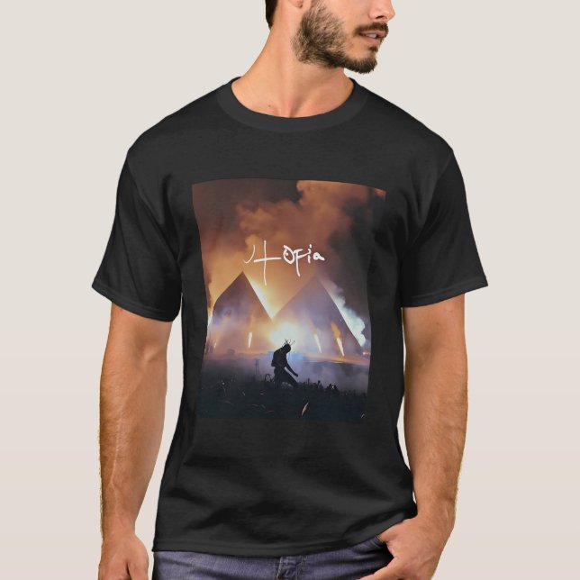 Camiseta Utopia Rap Trap Hip Hop Music (Anverso)