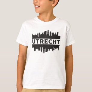 Camiseta Utrecht City Cityscape Skyline Travel Funny Gift