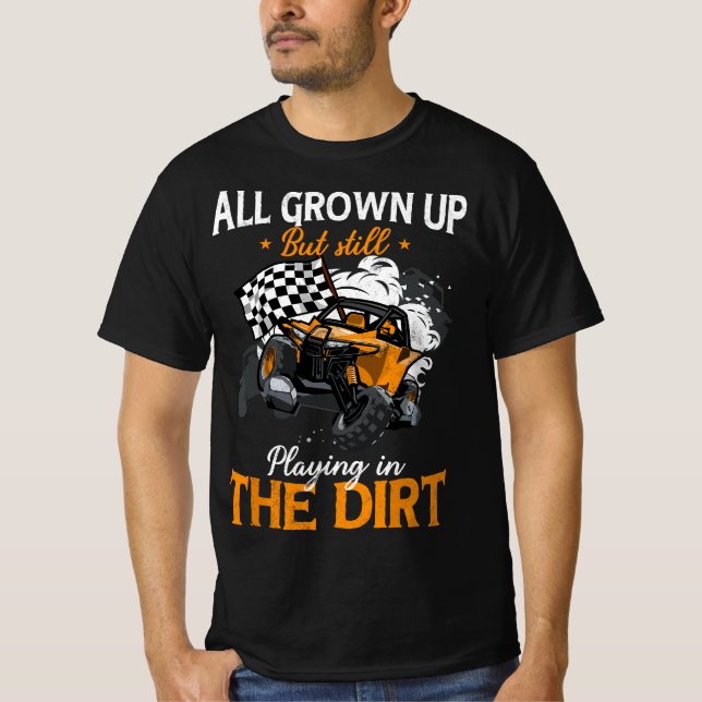Camiseta UTV juega en la Carreras de SXS directa de UTV (Anverso)