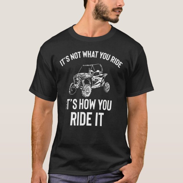 Camiseta Utv No es lo que Ri De Sxs Ssv (Anverso)