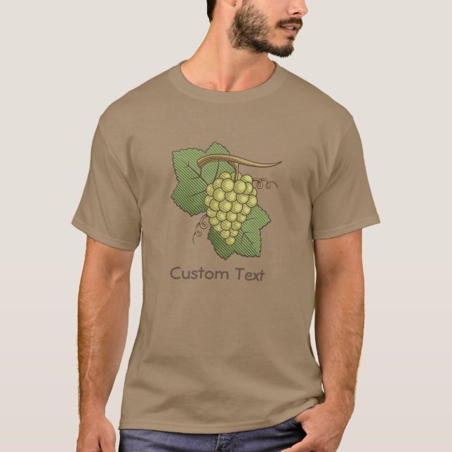 Camiseta Uvas blancas (Anverso)