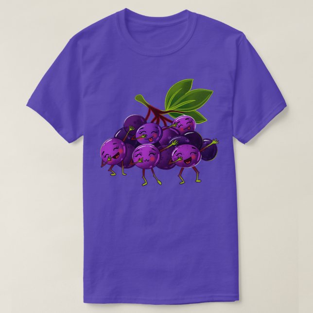 Camiseta Uvas de Dabbing (Diseño del anverso)