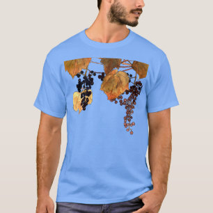 Camiseta Uvas de escarcha de Art Nouveau