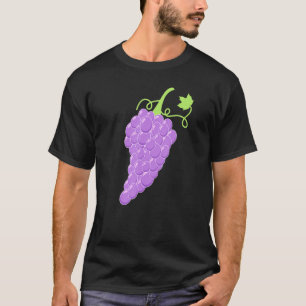 Camiseta Uvas de fruta Uvas de vestuario de Halloween Fruta