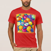 Uvas, pintura de manzanas y cítricos. ¡Hazte con u