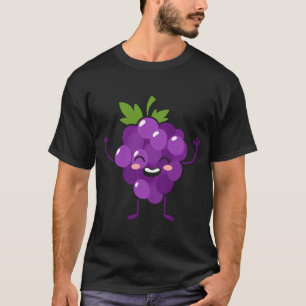 Camiseta Uvas - Regalo de frutas Uvas troceadas Tema de la