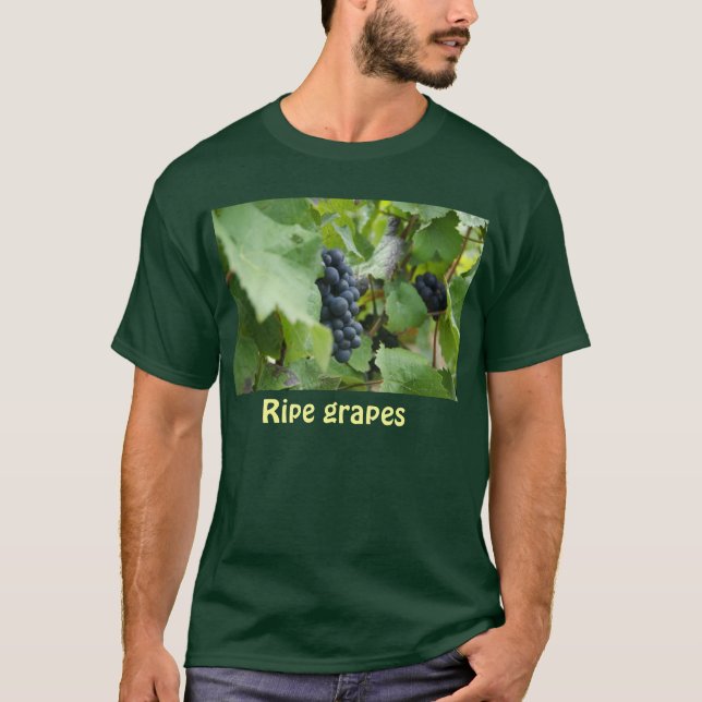 Camiseta Uvas ricas (Anverso)