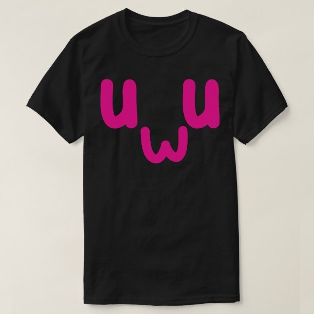 Camiseta UwU (Diseño del anverso)